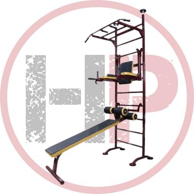Спортивный комплекс универсальный с креплением враспор  ProfiGym-ТК-0230-J