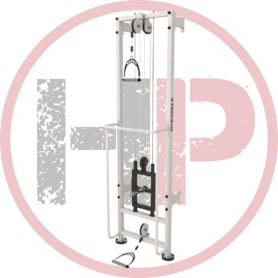 Тренажер блочный реабилитационный (пристенный) на свободных весах, домашняя серия  ProfiGym-ТРБ2500-Д-П-СВ