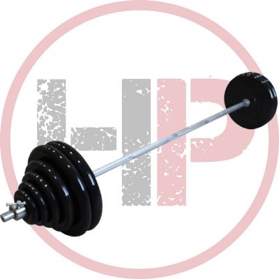 Штанга разборная «PROFIGYM» с грифом 1900/25 мм, обрезиненные диски