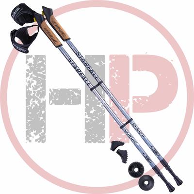 Палки для скандинавской ходьбы  2-Cекционные Berger Starfall